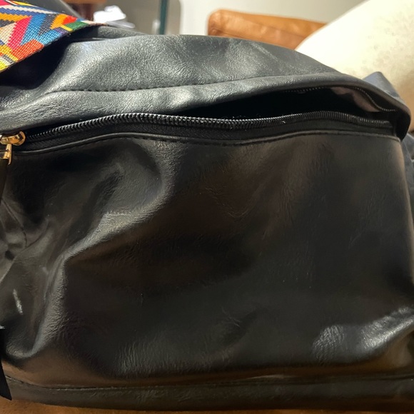 Ron Pon Pon Panama Backpack - Black Vegan Leather - Picture 4 of 13